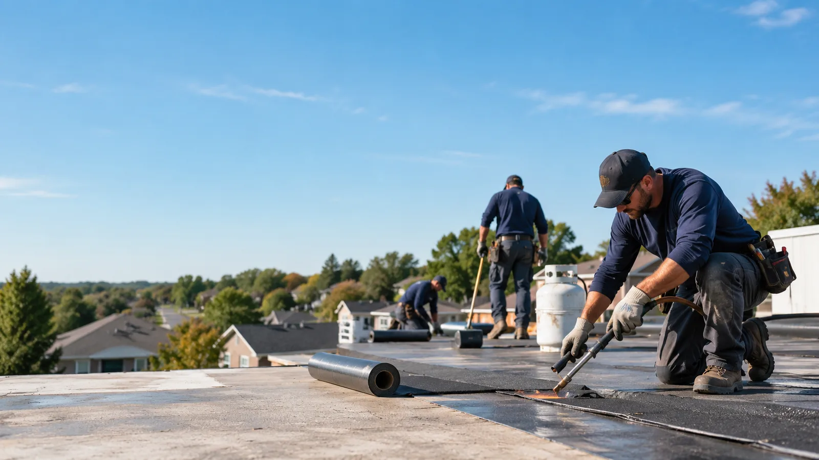 Flat Roof Leak Repair providers in Aline, OK